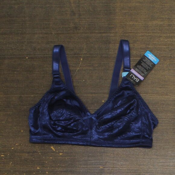 NWT Bali Bra Double Support M-Frame Cushioned Flexible Fit In The Blue 36C - Picture 6 of 11